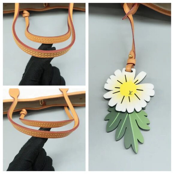 Louis Vuitton Neverfull MM Blue W/P Monogram By The Pool Canvas Shoulder Bag - Picture 7 of 12